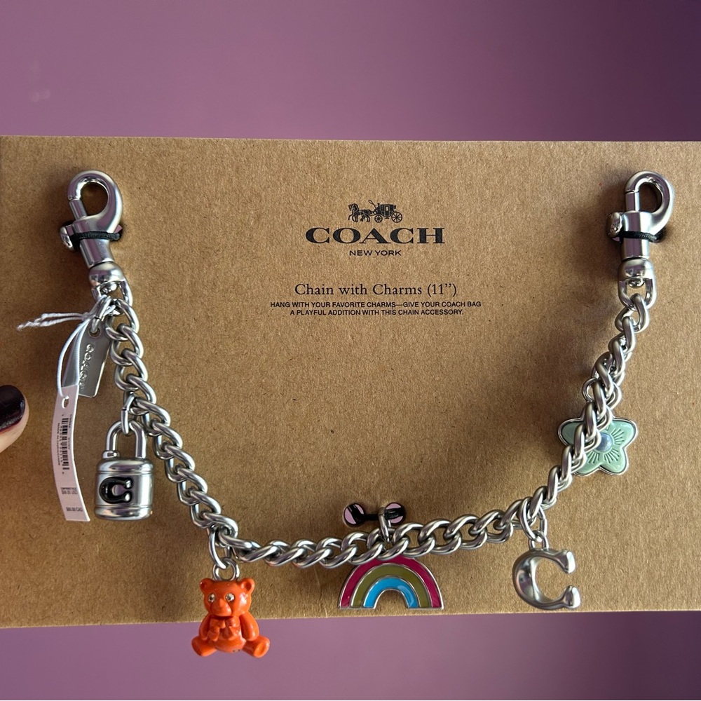 Coach Swagger Charm Purse Chain